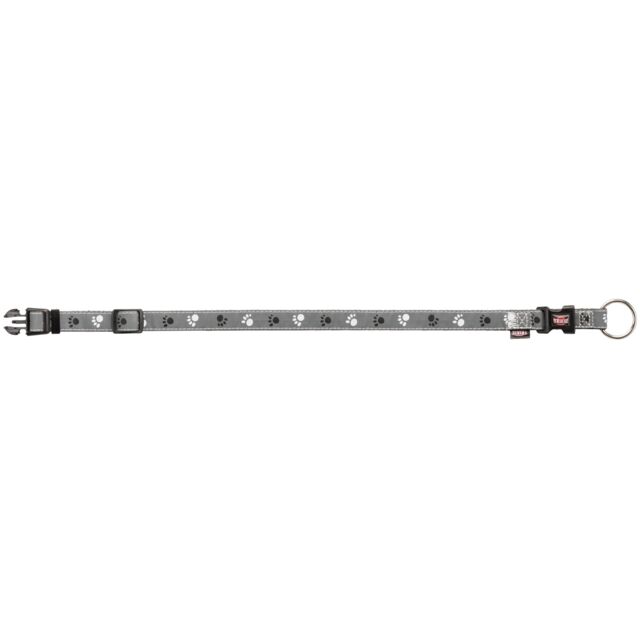 Potential housewife velvet TRIXIE Silver Reflect Collar for Dogs, Reflective